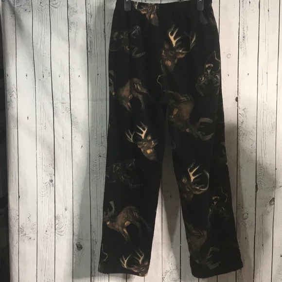 Fun Boxers deer print camouflage hunting soft fleece lounge pants L - Picture 3 of 8